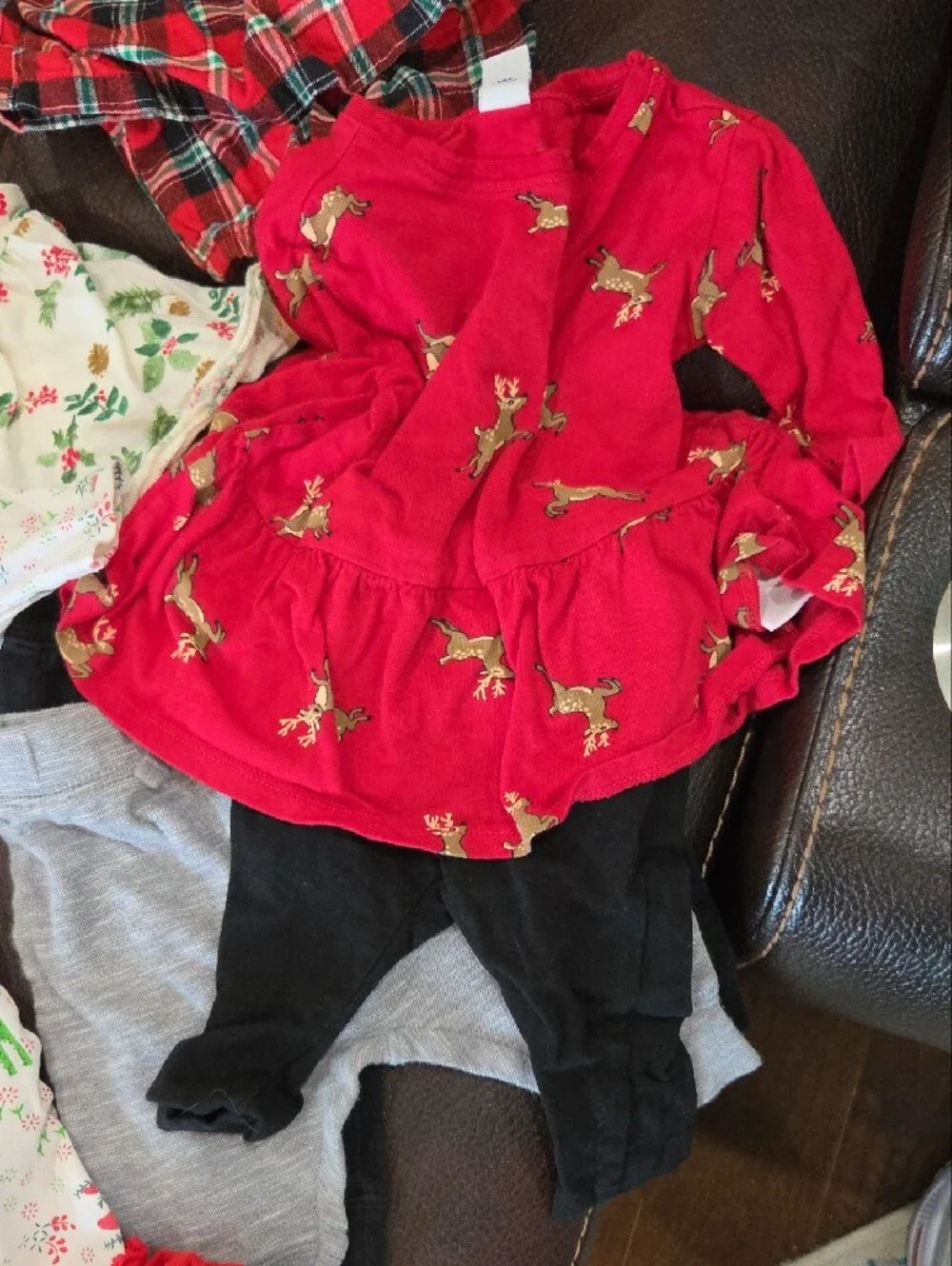 Huge Lot Girl Baby Holiday Bundle Xmas 3 - 6mts